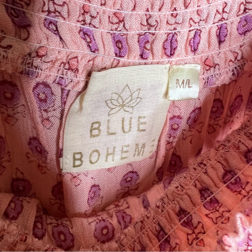 Blue Boheme Romper M/L - Picture 2 of 6